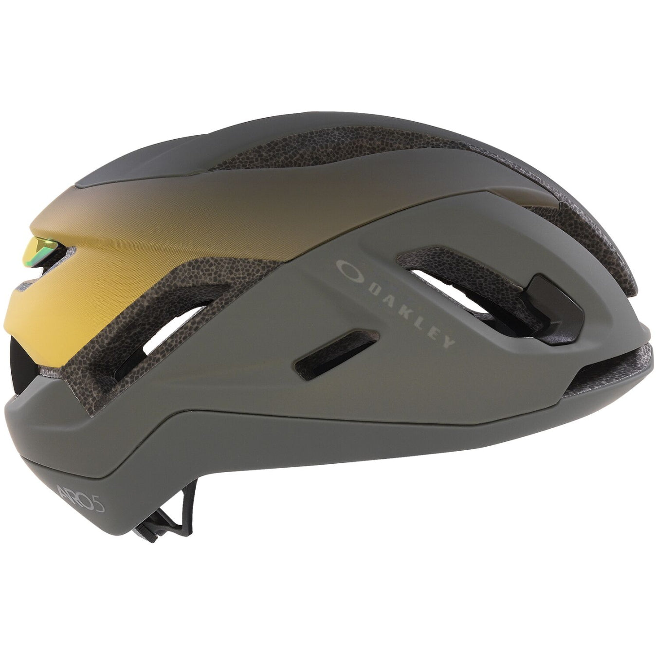 Oakley ARO5 Race Helmet  Dark gray/light curry