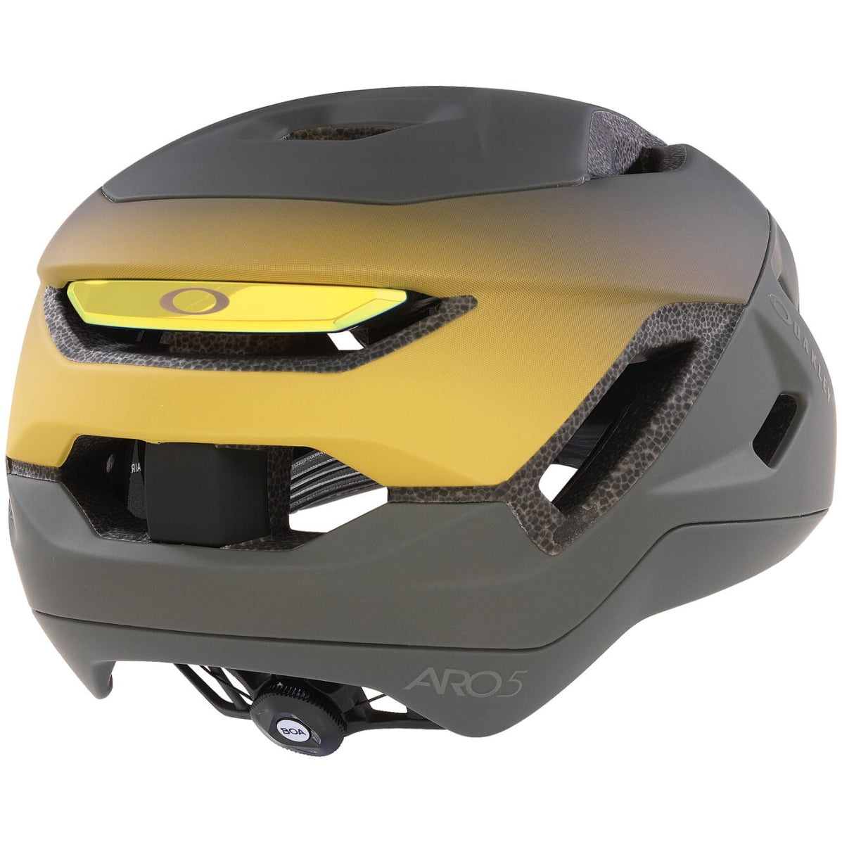 Oakley ARO5 Race Helmet  Dark gray/light curry